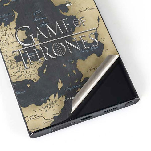 Game of Thrones: Westeros Map Galaxy S25 Ultra Skin